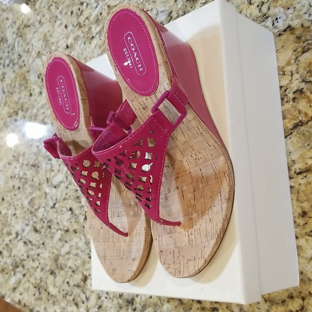 Coach sandals